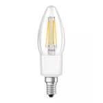 Ledvance Smart+ Wifi E14 Kaars Classic Filament 4W 470lm - 827 Zeer Warm Wit | Dimbaar - Vervangt 40W Ledvance Smart+ Wifi E14 Kaars Classic Filament 4W 470lm - 827 Zeer Warm Wit | Dimbaar - Vervangt 40W