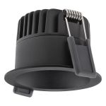 Ledvance LED Spot Donkerlight Aluminium Zwart 8W 680lm 36D - 930 Warm Wit | Zaagmaat 68mm - IP44 - Beste Kleurweergave - Dimbaar Ledvance LED Spot Donkerlight Aluminium Zwart 8W 680lm 36D - 930 Warm Wit | Zaagmaat 68mm - IP44 - Beste Kleurweergave - Dimbaar