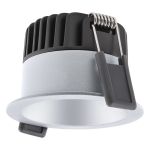 Ledvance LED Spot Donkerlight Aluminium Zilver 8W 680lm 36D - 930 Warm Wit | Zaagmaat 68mm - IP44 - Beste Kleurweergave - Dimbaar Ledvance LED Spot Donkerlight Aluminium Zilver 8W 680lm 36D - 930 Warm Wit | Zaagmaat 68mm - IP44 - Beste Kleurweergave - Dimbaar
