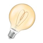 Osram Vintage 1906 LED E27 Globe Filament Goud 4.9W 470lm - 922 Zeer Warm Wit | Beste Kleurweergave - Dimbaar - Vervangt 40W Osram Vintage 1906 LED E27 Globe Filament Goud 4.9W 470lm - 922 Zeer Warm Wit | Beste Kleurweergave - Dimbaar - Vervangt 40W