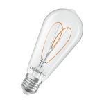 Osram Vintage 1906 LED E27 Edison Filament Helder 7.2W 806lm - 927 Zeer Warm Wit | Beste Kleurweergave - Dimbaar - Vervangt 60W Osram Vintage 1906 LED E27 Edison Filament Helder 7.2W 806lm - 927 Zeer Warm Wit | Beste Kleurweergave - Dimbaar - Vervangt 60W