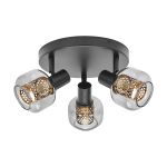 Ledvance LED Decor Spot Firefly Staal Circulair Zwart 8.4W 750lm - 827 Zeer Warm Wit | Dimbaar Ledvance LED Decor Spot Firefly Staal Circulair Zwart 8.4W 750lm - 827 Zeer Warm Wit | Dimbaar
