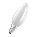 Osram LED Classic E14 Kaars Filament Mat 1.2W 255lm - 827 Zeer Warm Wit | Vervangt 25W Osram LED Classic E14 Kaars Filament Mat 1.2W 255lm - 827 Zeer Warm Wit | Vervangt 25W