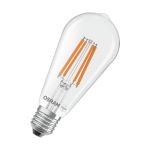 Osram LED Lamps E27 Edison Filament Helder 2.2W 470lm - 827 Zeer Warm Wit | Vervangt 40W Osram LED Lamps E27 Edison Filament Helder 2.2W 470lm - 827 Zeer Warm Wit | Vervangt 40W