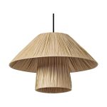 Ledvance Decor Bamboo Papier/Staal Hut 400 Bruin | Geschikt voor E27 Ledvance Decor Bamboo Papier/Staal Hut 400 Bruin | Geschikt voor E27