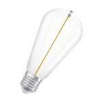 Osram Vintage 1906 LED E27 Special Filament Helder Edison 2.2W 150lm - 827 Zeer Warm Wit | Vervangt 15W Osram Vintage 1906 LED E27 Special Filament Helder Edison 2.2W 150lm - 827 Zeer Warm Wit | Vervangt 15W
