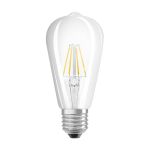 Ledvance Classic LED E27 Edison Filament Helder 5.8W 806lm - 927 Zeer Warm Wit | Beste Kleurweergave - Dimbaar - Vervangt 60W Ledvance Classic LED E27 Edison Filament Helder 5.8W 806lm - 927 Zeer Warm Wit | Beste Kleurweergave - Dimbaar - Vervangt 60W
