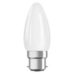 Ledvance Classic Performance LED Lamp B22d Kaars Filament Mat 4.8W 470lm - 827 Zeer Warm Wit | Dimbaar - Vervangt 40W Ledvance Classic Performance LED Lamp B22d Kaars Filament Mat 4.8W 470lm - 827 Zeer Warm Wit | Dimbaar - Vervangt 40W
