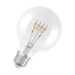Osram Vintage 1906 LED E27 Globe Filament Helder 4.8W 470lm - 827 Zeer Warm Wit | Dimbaar - Vervangt 40W Osram Vintage 1906 LED E27 Globe Filament Helder 4.8W 470lm - 827 Zeer Warm Wit | Dimbaar - Vervangt 40W