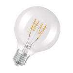 Osram Vintage 1906 LED E27 Globe Filament Helder Slim 4.8W 470lm - 827 Zeer Warm Wit | Dimbaar - Vervangt 40W Osram Vintage 1906 LED E27 Globe Filament Helder Slim 4.8W 470lm - 827 Zeer Warm Wit | Dimbaar - Vervangt 40W