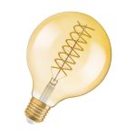 Osram Vintage 1906 LED E27 Globe Filament Goud 8.4W 806lm - 824 Zeer Warm Wit | Vervangt 60W - Dimbaar Osram Vintage 1906 LED E27 Globe Filament Goud 8.4W 806lm - 824 Zeer Warm Wit | Vervangt 60W - Dimbaar