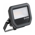 Ledvance LED Breedstraler Aluminium Zwart 8W 1100lm 100D - 830 Warm Wit | IP66 - Symmetrisch Ledvance LED Breedstraler Aluminium Zwart 8W 1100lm 100D - 830 Warm Wit | IP66 - Symmetrisch