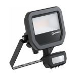 Ledvance LED Breedstraler Aluminium Zwart 8W 1200lm 100D - 840 Koel Wit | IP65 - Bewegings- En Lichtsensor - Symmetrisch Ledvance LED Breedstraler Aluminium Zwart 8W 1200lm 100D - 840 Koel Wit | IP65 - Bewegings- En Lichtsensor - Symmetrisch