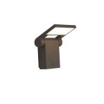 Ansell LED Wandlamp Tempo 90D Kantelbaar Grafiet 10W 685lm - 830 Warm Wit | IP54 Ansell LED Wandlamp Tempo 90D Kantelbaar Grafiet 10W 685lm - 830 Warm Wit | IP54