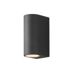 D'Lite Vossem Wandlamp Aluminium Zwart Up & Down | Geschikt Voor 2x GU10 D'Lite Vossem Wandlamp Aluminium Zwart Up & Down | Geschikt Voor 2x GU10