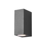 D'Lite Vrebos Wandlamp Aluminium Zwart Up & Down | Geschikt Voor 2x GU10 D'Lite Vrebos Wandlamp Aluminium Zwart Up & Down | Geschikt Voor 2x GU10