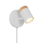 D'Lite Spot Beitem Metaal Mat Wit FSC Hout | Geschikt Voor 1x GU10 D'Lite Spot Beitem Metaal Mat Wit FSC Hout | Geschikt Voor 1x GU10