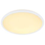 Nordlux LED Plafondlamp Oja 60 Wit 38W 3000lm - 827 Zeer Warm Wit | 600mm - IP20 - 3-staps Dimbaar Nordlux LED Plafondlamp Oja 60 Wit 38W 3000lm - 827 Zeer Warm Wit | 600mm - IP20 - 3-staps Dimbaar