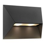 Nordlux Pontio Wandlamp Aluminium Zwart | IP54 - Geschikt voor 2x GU10 Nordlux Pontio Wandlamp Aluminium Zwart | IP54 - Geschikt voor 2x GU10