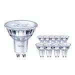 Voordeelpak 10x Philips Corepro LED Spot GU10 PAR16 4.6W 370lm 36D - 830 Warm Wit | Vervangt 50W Voordeelpak 10x Philips Corepro LED Spot GU10 PAR16 4.6W 370lm 36D - 830 Warm Wit | Vervangt 50W