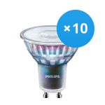 Voordeelpak 10x Philips MASTER LED Spot ExpertColor GU10 PAR16 5.5W 355lm 36D - 927 Zeer Warm Wit | Beste Kleurweergave - Dimbaar - Vervangt 50W Voordeelpak 10x Philips MASTER LED Spot ExpertColor GU10 PAR16 5.5W 355lm 36D - 927 Zeer Warm Wit | Beste Kleurweergave - Dimbaar - Vervangt 50W