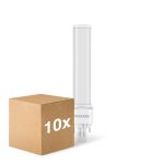 Voordeelpak 10x Noxion Lucent PL-S LED 4.3W 540lm - 830 Warm Wit | Vervangt 9W Voordeelpak 10x Noxion Lucent PL-S LED 4.3W 540lm - 830 Warm Wit | Vervangt 9W