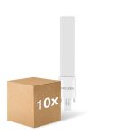 Voordeelpak 10x Noxion Lucent PL-S LED 4.3W 600lm - 840 Koel Wit | Vervangt 9W Voordeelpak 10x Noxion Lucent PL-S LED 4.3W 600lm - 840 Koel Wit | Vervangt 9W