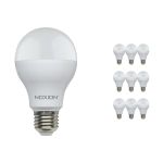 Voordeelpak 10x Noxion Lucent Classic LED E27 Peer Mat 13W 1521lm - 830 Warm Wit | Vervangt 100W Voordeelpak 10x Noxion Lucent Classic LED E27 Peer Mat 13W 1521lm - 830 Warm Wit | Vervangt 100W