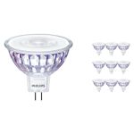 Voordeelpak 10x Philips Master Value LED Spot GU5.3 MR16 7.5W 630lm 60D - 930 Warm Wit | Beste Kleurweergave - Dimbaar - Vervangt 50W Voordeelpak 10x Philips Master Value LED Spot GU5.3 MR16 7.5W 630lm 60D - 930 Warm Wit | Beste Kleurweergave - Dimbaar - Vervangt 50W