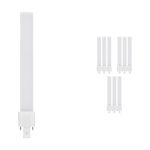 Voordeelpak 10x Ledvance Dulux-S LED 6W - 830 Warm Wit | Vervangt 18W Voordeelpak 10x Ledvance Dulux-S LED 6W - 830 Warm Wit | Vervangt 18W