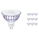 Voordeelpak 10x Philips Master Value LED Spot GU5.3 MR16 7.5W 660lm 60D - 940 Koel Wit | Beste Kleurweergave - Dimbaar - Vervangt 50W Voordeelpak 10x Philips Master Value LED Spot GU5.3 MR16 7.5W 660lm 60D - 940 Koel Wit | Beste Kleurweergave - Dimbaar - Vervangt 50W
