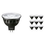 Voordeelpak 10x Philips Master LED Spot GU5.3 MR16 6.7W 430lm 10D - 930 Warm Wit | Beste Kleurweergave - Dimbaar - Vervangt 35W Voordeelpak 10x Philips Master LED Spot GU5.3 MR16 6.7W 430lm 10D - 930 Warm Wit | Beste Kleurweergave - Dimbaar - Vervangt 35W