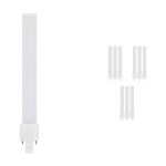 Voordeelpak 10x Ledvance LED Dulux-S (EM Mains) 6W 700lm - 840 Koel Wit | Vervangt 11W Voordeelpak 10x Ledvance LED Dulux-S (EM Mains) 6W 700lm - 840 Koel Wit | Vervangt 11W