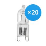 Voordeelpak 20x Osram Halopin Eco 66760 60W G9 ES 2000h Voordeelpak 20x Osram Halopin Eco 66760 60W G9 ES 2000h