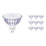 Voordeelpak 10x Philips Master Value LED Spot GU5.3 MR16 7.5W 660lm 36D - 940 Koel Wit | Beste Kleurweergave - Dimbaar - Vervangt 50W Voordeelpak 10x Philips Master Value LED Spot GU5.3 MR16 7.5W 660lm 36D - 940 Koel Wit | Beste Kleurweergave - Dimbaar - Vervangt 50W