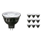 Voordeelpak 10x Philips Master LED Spot GU5.3 MR16 6.7W 440lm 60D - 930 Warm Wit | Beste Kleurweergave - Dimbaar - Vervangt 35W Voordeelpak 10x Philips Master LED Spot GU5.3 MR16 6.7W 440lm 60D - 930 Warm Wit | Beste Kleurweergave - Dimbaar - Vervangt 35W