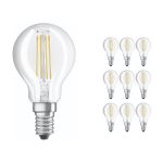 Voordeelpak 10x Ledvance CLASSIC LED E14 Peer Filament Helder 4.2W 470lm - 927 Zeer Warm Wit | Beste Kleurweergave - Dimbaar - Vervangt 40W Voordeelpak 10x Ledvance CLASSIC LED E14 Peer Filament Helder 4.2W 470lm - 927 Zeer Warm Wit | Beste Kleurweergave - Dimbaar - Vervangt 40W