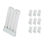 Voordeelpak 10x Osram Dulux F 24W 840 | Koel Wit - 4-Pin Voordeelpak 10x Osram Dulux F 24W 840 | Koel Wit - 4-Pin