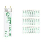 Voordeelpak 25x Osram L 58W 830 Lumilux | 150cm - Warm Wit Voordeelpak 25x Osram L 58W 830 Lumilux | 150cm - Warm Wit