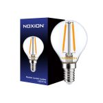 Noxion Lucent Lustre LED E14 Kogel Filament Helder 2.5W 250lm – Dimbaar - Vervangt 25W Noxion Lucent Lustre LED E14 Kogel Filament Helder 2.5W 250lm – Dimbaar - Vervangt 25W