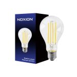 Noxion Lucent Filament LED E27 Peer Filament Helder 10.5W 1521lm - 827 Zeer Warm Wit | Vervangt 100W Noxion Lucent Filament LED E27 Peer Filament Helder 10.5W 1521lm - 827 Zeer Warm Wit | Vervangt 100W