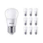 Voordeelpak 10x Philips Corepro LED Lustre E27 Kogel Mat 2.8W 250lm - 827 Zeer Warm Wit | Vervangt 25W Voordeelpak 10x Philips Corepro LED Lustre E27 Kogel Mat 2.8W 250lm - 827 Zeer Warm Wit | Vervangt 25W