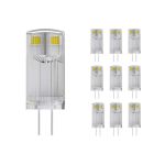 Voordeelpak 10x Noxion LED Bolt G4 0.9W 827 12V | Zeer Warm Wit - Vervangt 10W Voordeelpak 10x Noxion LED Bolt G4 0.9W 827 12V | Zeer Warm Wit - Vervangt 10W