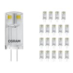 Voordeelpak 20x Ledvance Performance LED Capsule G4 Helder 0.9W 100lm - 827 Zeer Warm Wit | Vervangt 10W Voordeelpak 20x Ledvance Performance LED Capsule G4 Helder 0.9W 100lm - 827 Zeer Warm Wit | Vervangt 10W