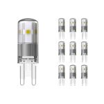 Voordeelpak 10x Noxion LED Bolt G9 1.9W 827 | Zeer Warm Wit - Vervangt 21W Voordeelpak 10x Noxion LED Bolt G9 1.9W 827 | Zeer Warm Wit - Vervangt 21W