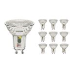 Voordeelpak 10x Noxion LEDspot GU10 3.6W 840 36D 345lm | Koel Wit - Vervangt 50W Voordeelpak 10x Noxion LEDspot GU10 3.6W 840 36D 345lm | Koel Wit - Vervangt 50W