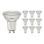 Voordeelpak 10x Noxion LED Spot GU10 4W 827 36D 345lm | Dimbaar - Zeer Warm Wit - Vervangt 50W Voordeelpak 10x Noxion LED Spot GU10 4W 827 36D 345lm | Dimbaar - Zeer Warm Wit - Vervangt 50W