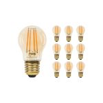 Voordeelpak 10x Noxion Lucent LED E27 Kogel Filament Amber 4.1W 350lm - 822 Zeer Warm Wit | Dimbaar - Vervangt 32W Voordeelpak 10x Noxion Lucent LED E27 Kogel Filament Amber 4.1W 350lm - 822 Zeer Warm Wit | Dimbaar - Vervangt 32W