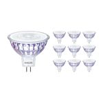 Voordeelpak 10x Philips Master Value LED Spot GU5.3 MR16 5.8W 450lm 60D - 927 Zeer Warm Wit | Beste Kleurweergave - Dimbaar - Vervangt 35W Voordeelpak 10x Philips Master Value LED Spot GU5.3 MR16 5.8W 450lm 60D - 927 Zeer Warm Wit | Beste Kleurweergave - Dimbaar - Vervangt 35W