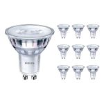 Voordeelpak 10x Philips Corepro LED Spot GU10 PAR16 4W 345lm 36D - 830 Warm Wit | Vervangt 50W Voordeelpak 10x Philips Corepro LED Spot GU10 PAR16 4W 345lm 36D - 830 Warm Wit | Vervangt 50W